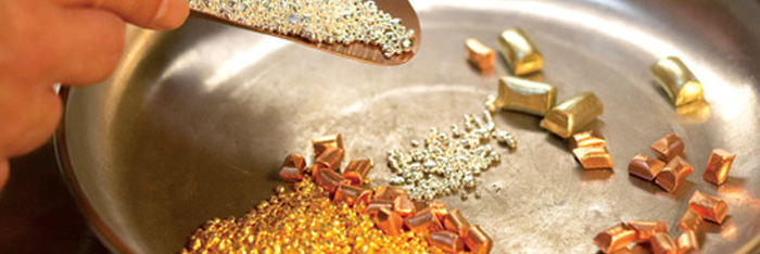 saggio oro e argento